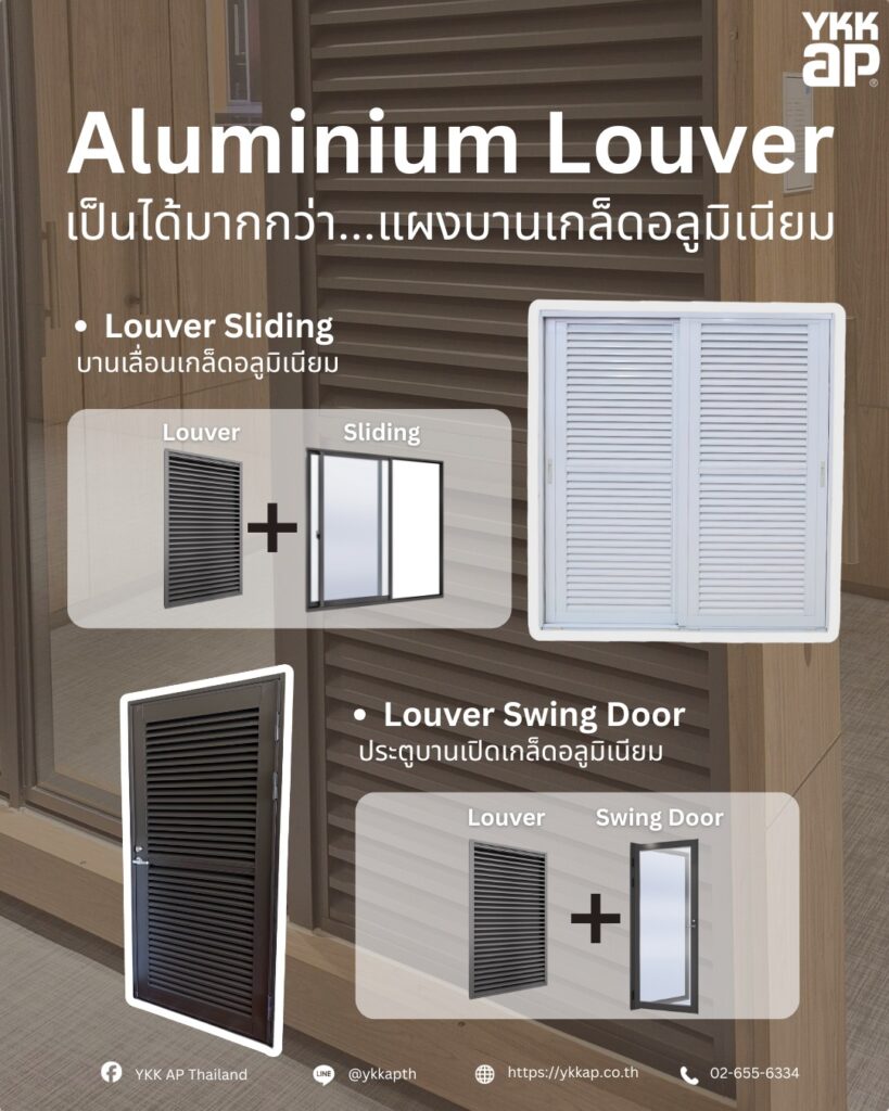 YKKAP_DOOR_WINDOW_Louver